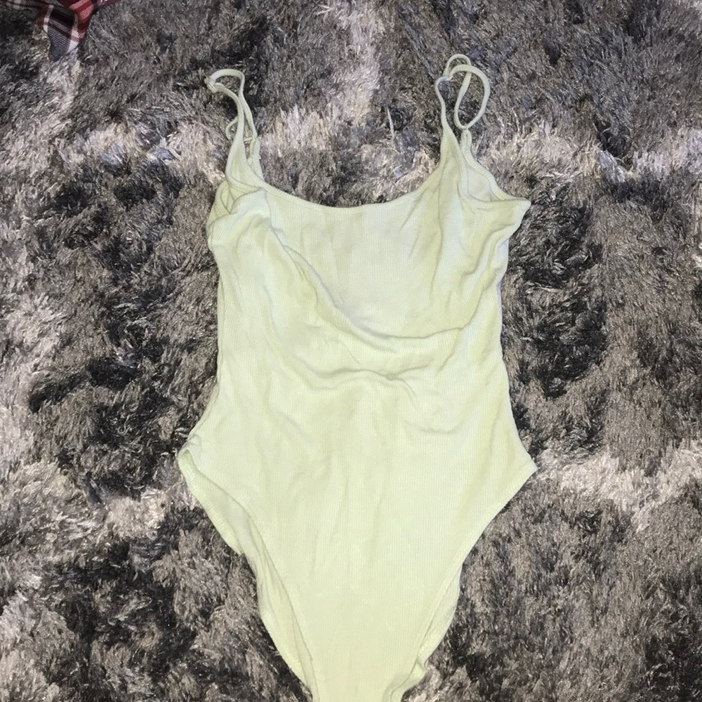 Green bodysuit